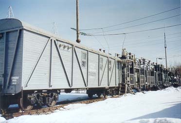 Mobile traction substation